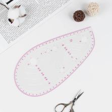 Лекало "Капля" 12,5*26см метрическое арт.1847953