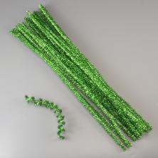 Проволока шенил металлик 0,6*30см зеленый (50шт)