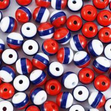 Бусины акрил  6мм 