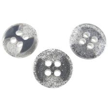 Пуговица арт.EN-0012 15мм 24" 195-серый