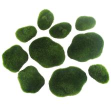 Мох декоративный "Камушки" арт.З-4141 зеленый (10шт)