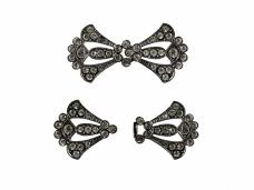 Застежка 60*30мм со стразами арт.AC-204