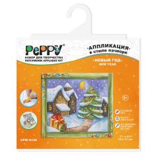 Аппликация в стиле пэчворк 