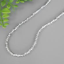 Бусины граненые стекло "Рондель" 4*3,5мм арт.ИВ-176 (120бусин)