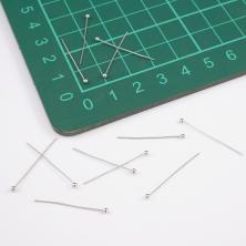 Штифт "Шарик" 25мм арт.ФУ-11829 никель (200шт)