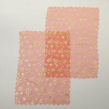 Набор новогодних салфеток "Снежинка" 30*40см арт.499854 (2шт)