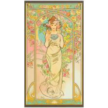 Ткань для пэчворка 60*110см Peppy Alphonse mucha Panel 18190-238 146г/кв.м Gard арт.SRKD