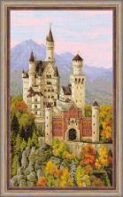 1520 "Нойшванштайн" Набор для вышивания мулине "Риолис" 35*60см