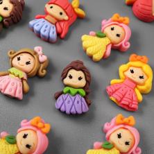 Набор кабошонов фигурок "Малышки" арт.9236109 ассорти