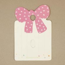 Бирка для заколок 6*9см арт.SF-7700