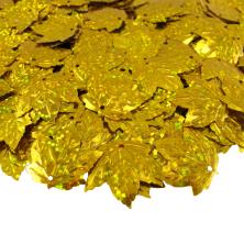 Пайетки-голограмма "Лист кленовый" 22*22мм арт.ФУ-6220 (100гр)*