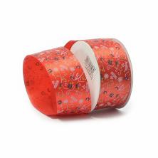 Лента атласная 40мм арт.TBY.ЛДР.CK-15 26-красный