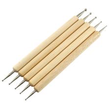 Набор инструментов для моделирования дерево/металл арт.SF-5504 (5шт)