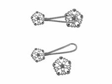 Застежка 105*35мм со стразами арт.D-410