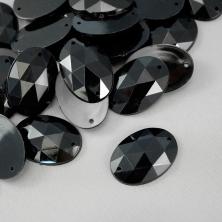 Камни пришивные "Овал" 18*25мм арт.MG.A.02 (50шт)