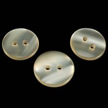 Пуговица арт.TBY.377.15 15мм 24L перламутр