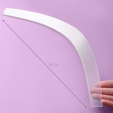 Основа для кокошника пластик 4,5*38см арт.450-577 прозрачн.