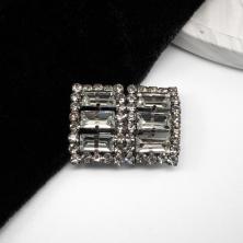 Застежка 34*25мм со стразами арт.JRTB-1065