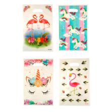 Пакет п/э с вырубной ручкой 25*15см арт.ФУ-7391 ассорти