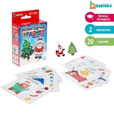 Игра развивающая "Новогодние задания" 13*8*4см арт.6754105