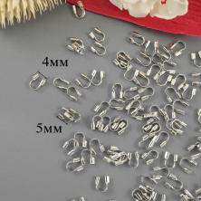 Протектор для защиты тросика 5*4мм арт.1515112 никель