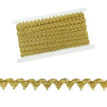 Тесьма металлизированная 13мм арт.9679437 золото