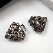 Застежка 40*20/5мм со стразами арт.JRTB-1064