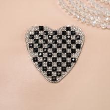 Термоукрашение "Сердце" арт.CPA-7017 7,5*7,5см