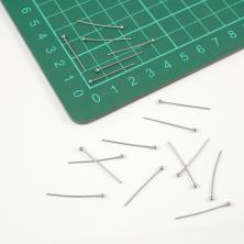 Штифт "Шарик" нержавеющая сталь 25мм  арт.ИВ-167 никель