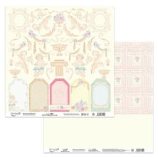 Бумага 30,5*30,5см "Дворцовый сад" 190гр/м арт.PSR (10листов)