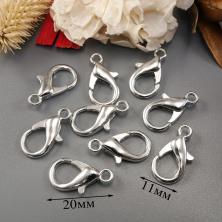 Карабин для бижутерии 20*11мм арт.ФУ-11827