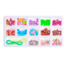 Набор бусин акрил 13*12см арт.593632 ассорти