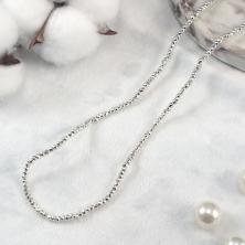 Бусины гематит "Рондель" 3,5*2мм 40см арт.ФУ-11864 св.серебро (184шт)