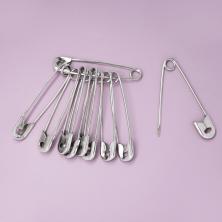 Булавка 30мм арт.1-35/С-16 никель (10шт) Россия