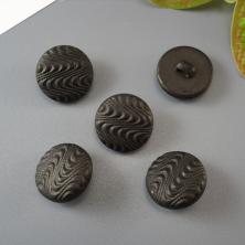 Пуговица костюмная на ножке арт.DRN-0014 18мм 28L A008-черный