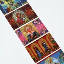 Термонаклейки на пасхальные яйца 7,5*35см арт.5257286 (7шт)