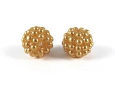 Бусины акрил 14мм арт.BWS-14 бежевый