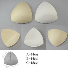 Чашечки треугольник с PUSH-UP арт.A-438 р.80 бежевый/белый