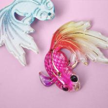 Декор "Рыбка" 25*30мм арт.ИВ-1061 микс