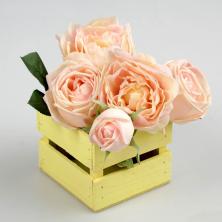 Ящик двухреечный 11*12*9см арт.3293071 бл.желтый