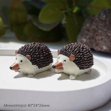 Миниатюра животных Ежик 40*24*26мм арт.SF-8049