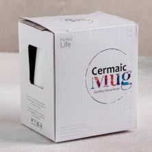 Кружка с крышкой и ложкой 