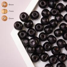 Бусины дерево  8мм арт.7704354 (50гр)