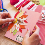 Бумага для скрапбукинга, калька, пленка-оверлей