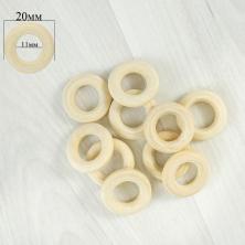 Кольцо дерево без покрытия 20мм сосна арт.4138202