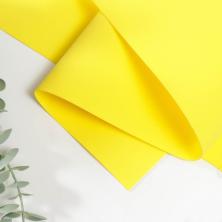 Фоамиран 60*65±5см 112 желтый