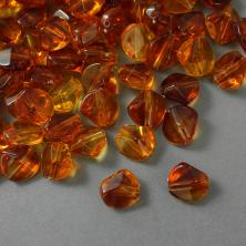 Бусины акрил  9*8мм "Янтарь" арт.7723456 (20гр)