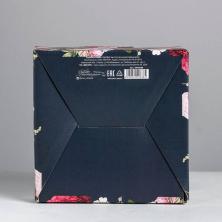 Коробка складная "Квадрат" 15*15*7см арт.4940688