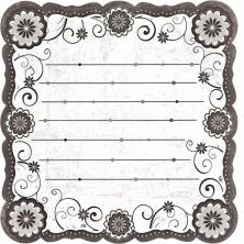 Бумага односторонняя 30*30см 190гр/м арт.PSL