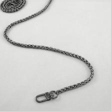 Цепочка для сумки 110*0,5см арт.ФУ-11508 т.никель